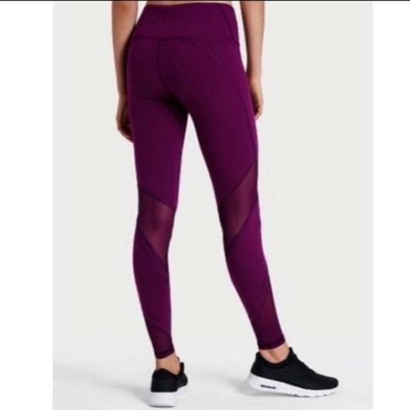 VSX Victoria Secret Sport Knockout by Victorias Secret Tight Mesh Leggings - Picture 2 of 16